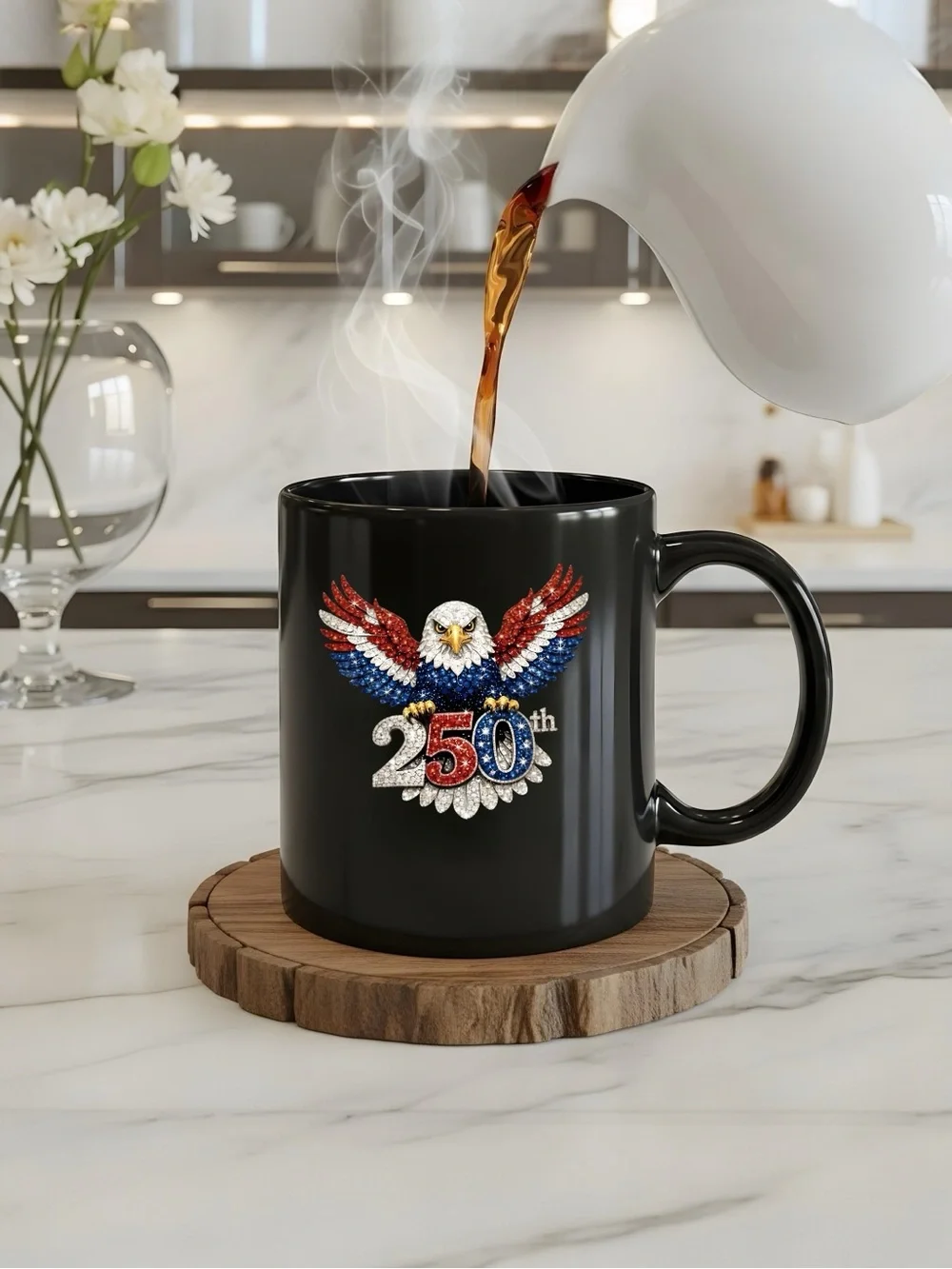 Set of mousepad and mug gift. I have beach, religious, and patriotic designs